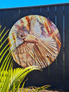 Pīwakawaka (fantail) in flight outdoor art