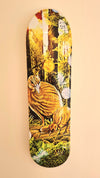Weka and chick Skate deck