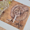 Kiwi with Lichen A4 (discontinued print)