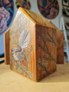 Fantail birdhouse block