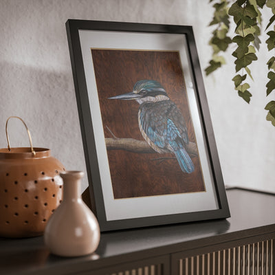 Kingfisher Framed
