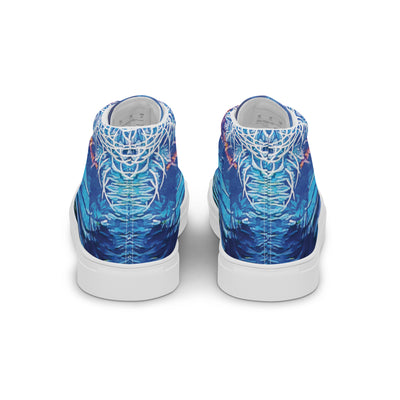 Tui Feathers Women’s high top canvas shoes