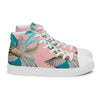 Fantail Women’s high top canvas shoes pink